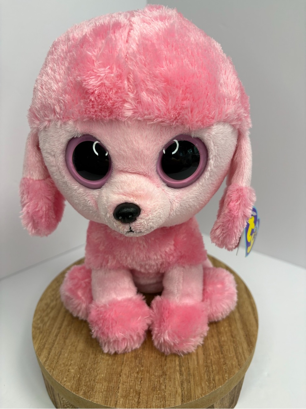 Ty Beanie Boos Pink Poodle "Princess" Plush - NWT 9 inches